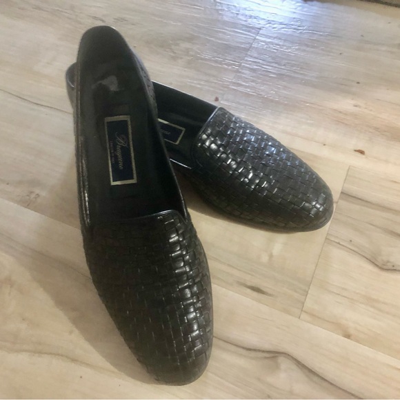Bragano- Elegant Black Woven Loafers for Men 11 main image 4